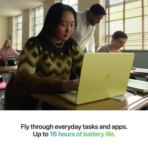 Фото: Вживаний Ноутбук Apple MacBook Neo 2026 13 8/256GB Citrus (MHFD4 A++) практично новий № 7 | KTC