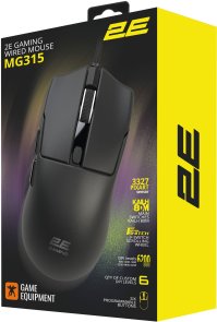 Миша 2E MG315 Black (2E-MG315UBK)