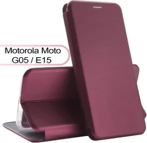 Фото: Чохол BeCover for Motorola Moto G05 / E15 - Exclusive Red Wine (713518) № 5 | KTC