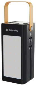 Батарея універсальна ColorWay 80000mAh LCD/Lamp 22.5W Black (CW-PB800LPA8BK-PDD)