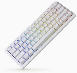 Клавіатура Ducky One X Mini WL/BT/USB White (ON2461AST3-DAUSPDOECL2WW1)