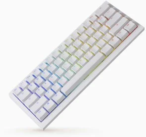 Фото: Клавіатура Ducky One X Mini WL/BT/USB White (ON2461AST3-DAUSPDOECL2WW1) № 2 | KTC