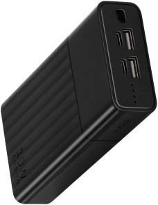 Батарея універсальна Yenkee YPB 2021 20000mAh 10W Black (37000119)