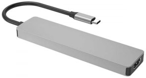 USB-хаб Proove Iron Link 7in1 Silver (HBIL00222004)