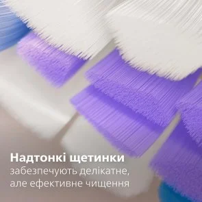 Фото: Електрична зубна щітка Philips Sonicare Series 6100 Navy Blue + Travel Case (HX7403/08) № 12 | KTC