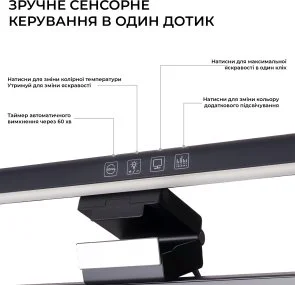 Фото: Лампа для монітора OfficePro SL083B № 12 | KTC