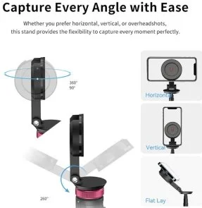 Фото: Штатив Ulanzi MT-84 Magsafe Magnetic Tripod for Phone (T001) № 6 | KTC