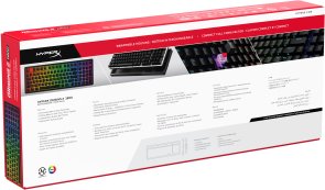 Клавіатура HyperX Origins 2 1800 HX Red ENG/UKR USB Black (B4QS4AA)