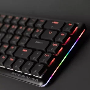 Фото: Клавіатура Proove Gaming AFK Outemu Red ENG/UA WL/BT/USB Black (WKAFK1022001) № 8 | KTC