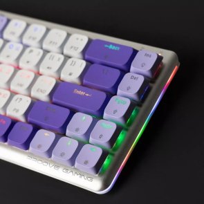 Клавіатура Proove Gaming AFK Outemu Red ENG/UA WL/BT/USB White (WKAFK1022002)