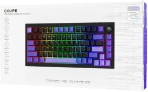 Фото: Клавіатура Proove Gaming Coupe Huano Kobe WL/BT/USB Black/Purple (WKCP00022416) № 9 | KTC