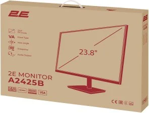 Фото: Монітор 2E A2425B Black (2E-A2425B-01.EU) - 23.8" VA / 1920×1080 / 100 Гц / AMD FreeSync № 11 | KTC