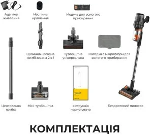 Фото: Ручний бездротовий пилосос DEERMA T30W XT (DEM-T30W XT) № 2 | KTC