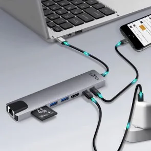 Фото: USB-хаб Media Tech MT5046 8in1 № 7 | KTC