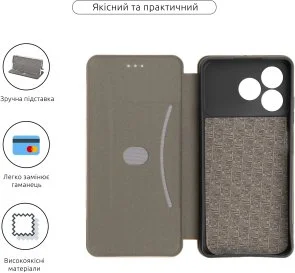 Фото: Чохол ArmorStandart for ZTE Blade A36 4G - G-Case Gold (ARM89030) № 3 | KTC