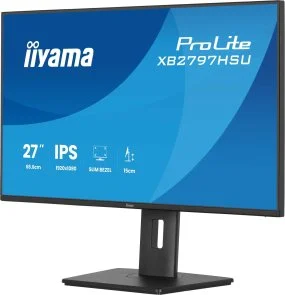 Фото: Монітор iiyama ProLite XB2797HSU-B1 Black - 27" IPS / 1920×1080 / 120 Гц / Adaptive Sync / Pivot / HAS № 4 | KTC