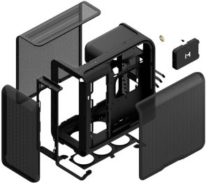 Корпус Hyte X50 Pitch Black with window (CS-HYTE-X50G-BB)