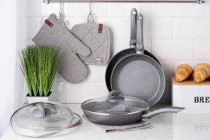 Сковорода Ardesto Gemini Gourmet Vasto 28cm Gray (AR1928GSL)