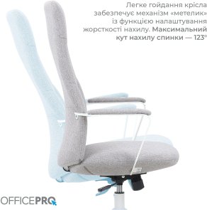 Крісло OfficePro Shift OC545G Gray