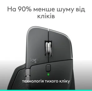 Фото: Миша Logitech MX Master 4 for Business WL/BT Graphite (910-007617) № 11 | KTC