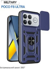 Фото: Чохол BeCover for Poco F8 Ultra - Military Blue (715405) № 4 | KTC