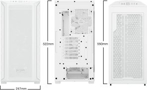  Корпус be quiet! Shadow Base 800 FX White with window (BGW64)