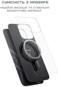Чохол Pitaka for Apple iPhone 16 Pro - Tactile Woven Re-TROS Refining (KI1602RTR)