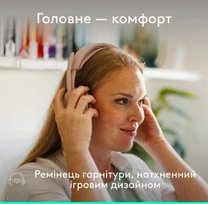 Фото: Гарнітура Logitech Zone Wired 2 Rose (981-001620) № 9 | KTC