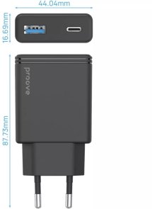 Зарядний пристрій Proove Slender 45W Black (WCSL45110001)