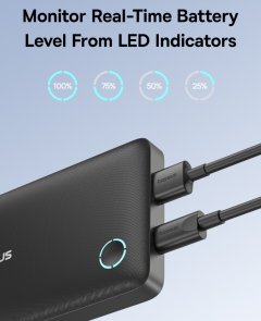 Батарея універсальна Baseus EnerFill FP11 10000mAh 15W Cosmic Black (P1008210C123-00)