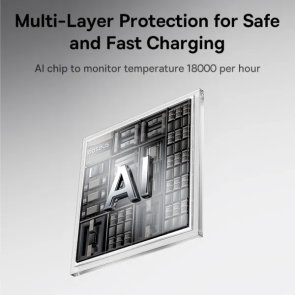 Батарея універсальна Baseus EnerFill FC11 10000mAh 22.5W Cosmic Black + Built-in Cables Lightning / Type-C (E0027R04)