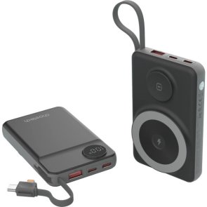 Батарея універсальна Choetech B695 Magnetic Wireless 10000mAh 22.5W Black (B695-BK)