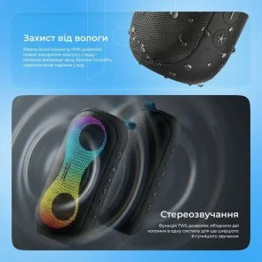 Фото: Портативна колонка Proove SoundTrap III 30W APP Black (PSST3001AP01) № 9 | KTC