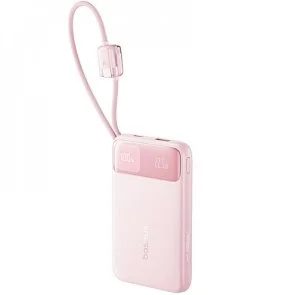 Фото: Батарея універсальна Baseus EnerFill FC11 10000mAh 22.5W Pink (E0027R07) № 2 | KTC