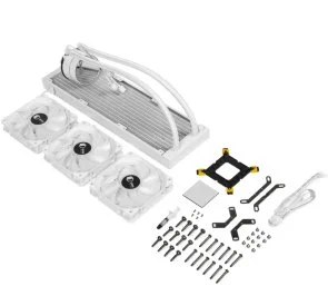 Фото: Система рідинного охолодження QUBE ZT-360 White № 5 | KTC