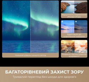 Телевізор MiniLED Dreame Aura 55S100 (Smart TV, Wi-Fi, 3840x2160)