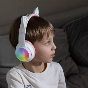 Фото: Навушники Proove Kids LumiCat APP White/Pink (HPLC0001AP25) № 13 | KTC