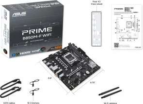 Фото: Материнська плата ASUS PRIME B850M-F WIFI № 8 | KTC