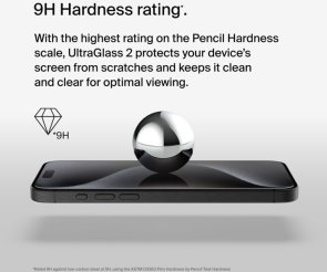 Захисне скло Belkin for Apple iPhone 15 Pro Max - UltraGlass2 AM (OVA134ZZ)