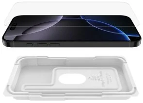 Фото: Захисне скло Belkin for Apple iPhone 16 Pro Max - TemperedGlass AM (OVA160HQ) № 4 | KTC
