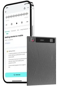 Фото: Диктофон Mobvoi TicNote Voice Recorder with Agentic AI (NE-79) № 3 | KTC