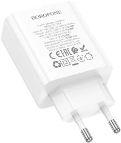 Фото: Зарядний пристрій BOROFONE BA105A Stellar 15W White with AM/Lightning (6941991125287) № 6 | KTC