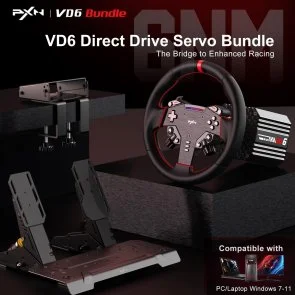 Фото: Кермо PXN VD6 Bundle for PC (PXN-VD6 Bundle EU) № 12 | KTC