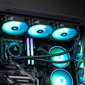 Фото: Система рідинного охолодження Chieftec Iceberg 360 ARGB Black (CLC-360-RGB) № 11 | KTC