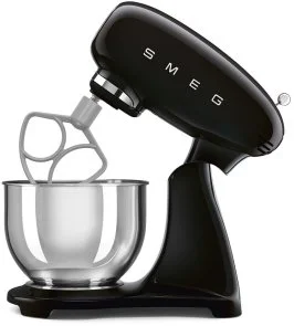 Фото: Планетарний міксер Smeg Style Aesthetic Black (SMF05BLEU) № 2 | KTC