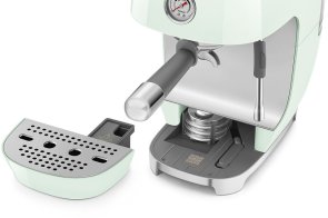 Ріжкова кавоварка Smeg Style Aesthetic Pastel Green Glossy Finishing (ECF03PGEU)
