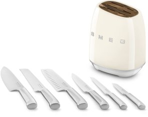 Набір ножів Smeg Retro Style 6pcs (KBSF02CR)