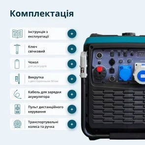Фото: Генератор Könner & Söhnen KS 9500iE S ATSR (KS9500IESATSR) № 19 | KTC