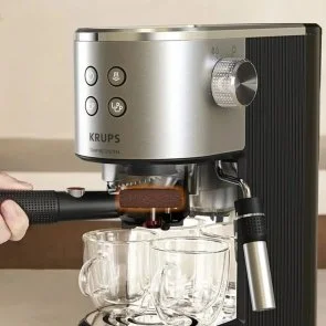 Фото: Ріжкова кавоварка KRUPS Virtuoso+ Tamping System (XP499EE0) № 6 | KTC