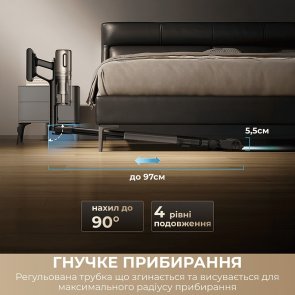 Ручний бездротовий пилосос Dreame Z40 TangleCut Flex+ (VRV62F)
